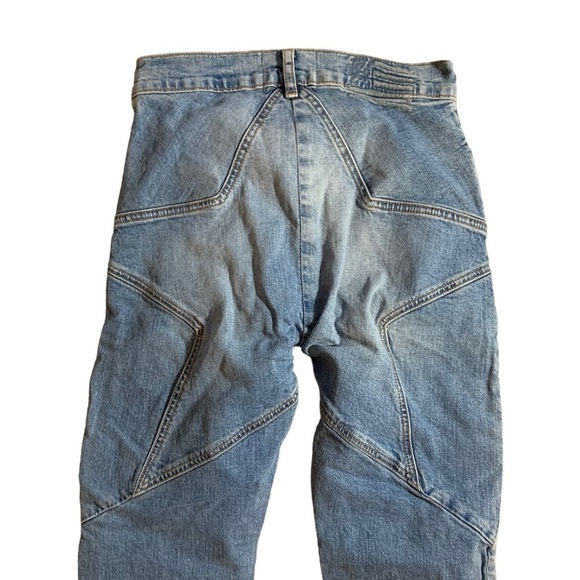 Revice Jeans Womens 26 Venus High Waist Cropped Lightyear Wash Star Skinny - Picture 6 of 10